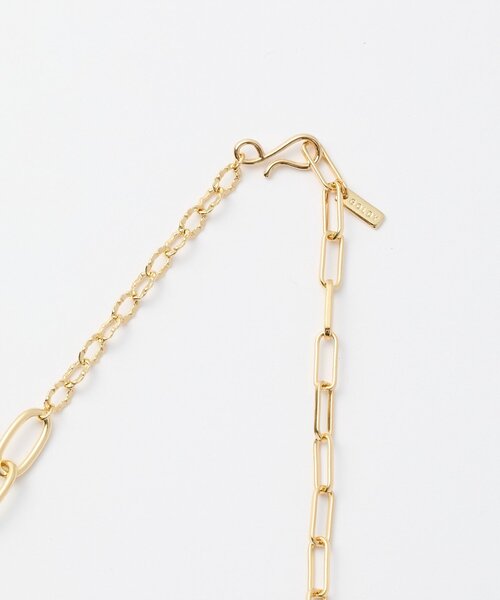 DISCOAT（ディスコート）の「【GOLDY】ジャンブルチェーンネックレス（ネックレス・レディース・シルバー/シルバー系その他/ゴールド・FREE）」の4枚目の写真