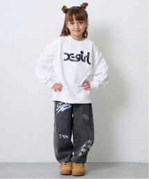 X-girl Stages(GbNXK[Xe[WX)MIXSfjJ[upc(fjpc)