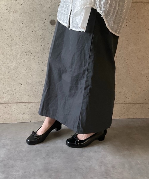 blanc/bleu(ブランブルー)の「【日本製/本革/軽量/防滑ソール】3.5cmヒール リボンパンプス(パンプス・レディース・ブラック/ダークブラウン・23.5cm/24.5cm/23.0cm/24.0cm/22.5cm)」の17枚目の写真