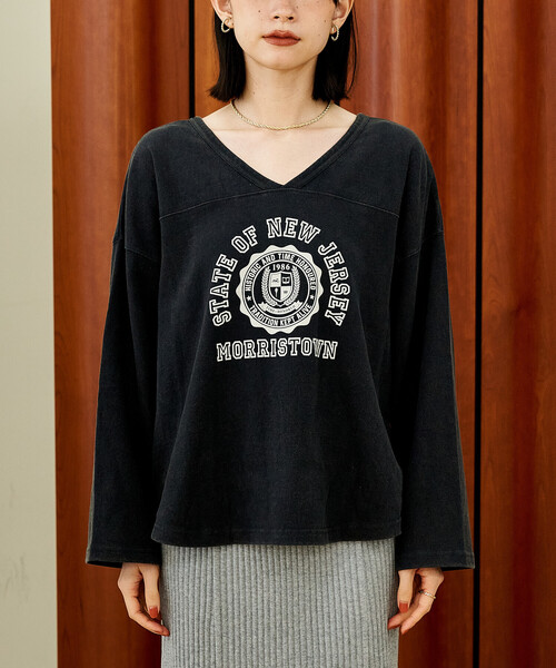 セール】ヴィンテージライク 2way フットボールロンT（Tシャツ