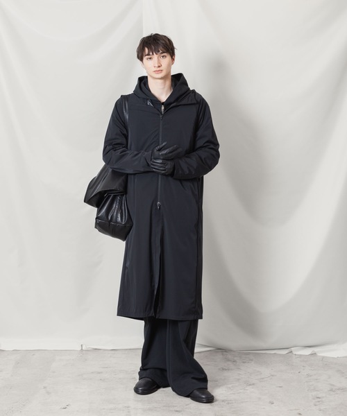 NY 2レイヤー ストレッチライト フーデッドコート / NY 2LAYER STRETCH