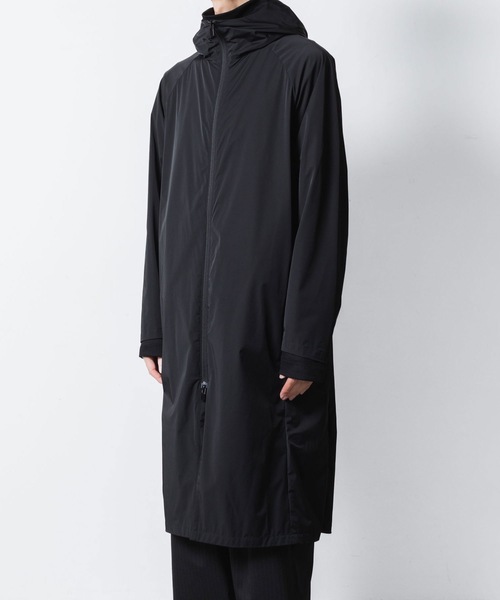 ATTACHMENT（アタッチメント）の「NY 2レイヤー ストレッチライト フーデッドコート / NY 2LAYER STRETCH LIGHT HOODED COAT（その他アウター・メンズ・ダークグレー/ブラック・1/3/2）」の10枚目の写真