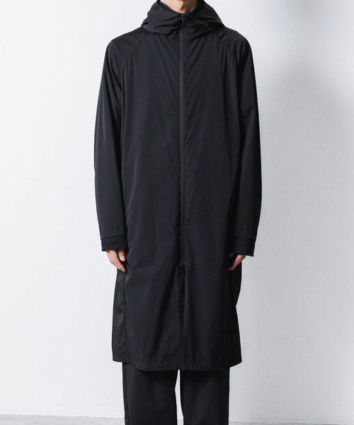 ATTACHMENT（アタッチメント）の「NY 2レイヤー ストレッチライト フーデッドコート / NY 2LAYER STRETCH LIGHT HOODED COAT（その他アウター・メンズ・ダークグレー/ブラック・1/3/2）」の6枚目の写真