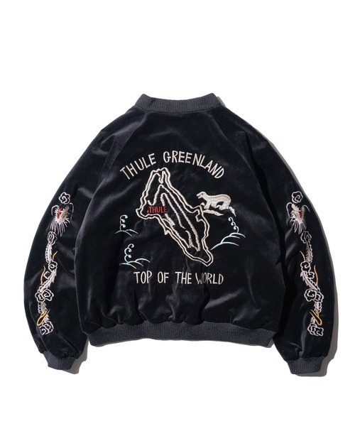 thrifty look スリフティールック　スカジャン THRIFTY LOOK / スリフティールック SOUVENIR GREENLAND BLOUSON