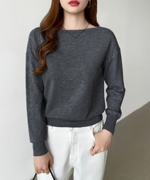 オフショル ニット オフショルダー」に該当するグレー/灰色系の