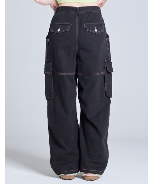 Little sunny bite(リトルサニーバイト)の「/Little Sunny Bite/cargo pants(カーゴパンツ・レディース・グレー/ベージュ・MEDIUM)」の9枚目の写真