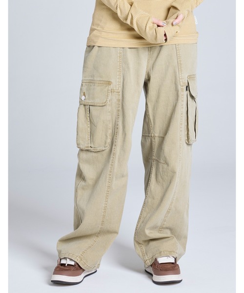Little sunny bite(リトルサニーバイト)の「/Little Sunny Bite/cargo pants(カーゴパンツ・レディース・グレー/ベージュ・MEDIUM)」の16枚目の写真