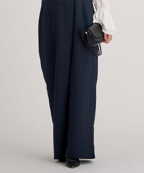 UR'S（ユアーズ）の「ラップジレオールインワン（つなぎ/オールインワン・レディース・ブラック/ネイビー・L/M/S）」の13枚目の写真