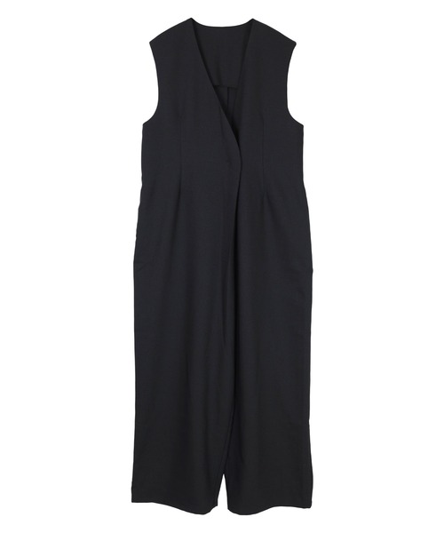 UR'S（ユアーズ）の「ラップジレオールインワン（つなぎ/オールインワン・レディース・ブラック/ネイビー・L/M/S）」の18枚目の写真