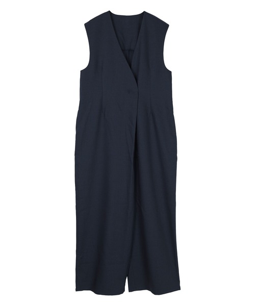 UR'S（ユアーズ）の「ラップジレオールインワン（つなぎ/オールインワン・レディース・ブラック/ネイビー・L/M/S）」の19枚目の写真