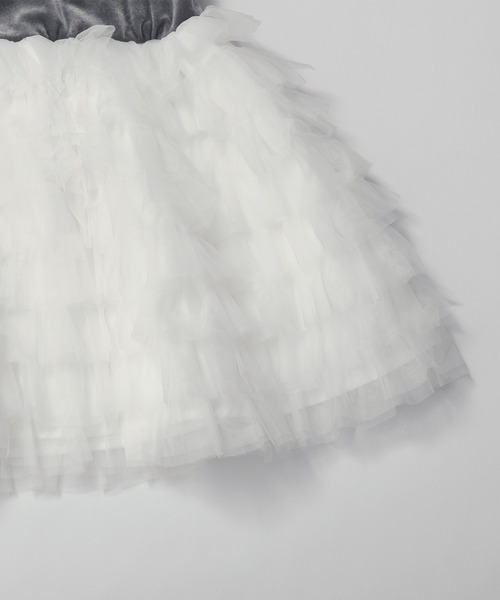 バレリーナチュチュベロアトップス（その他トップス）｜Fit more