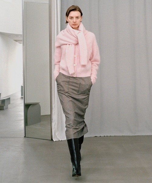 フォックスカシミヤニットプルオーバー/イージーケア・アンサンブル