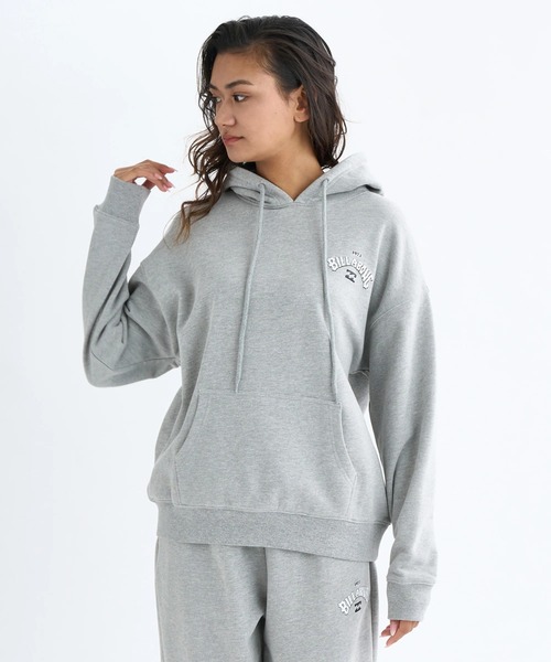 BILLABONG(ビラボン)の「BILLABONG レディース MESSAGE ARCH LOOSE P パーカー 【LOOSE FIT】【2025年秋冬モデル】/ビラボンセットアップ対応バックプリントルーズフィットプルオーバーパーカー・フーディー(パーカー・レディース・ホワイト/オフホワイト/グレー・MEDIUM/LARGE)」の10枚目の写真
