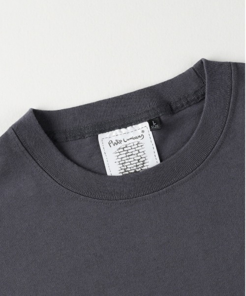 Right-on（ライトオン）の「【Philip Lumbang】リアルレイヤードロングスリーブTシャツ（アンサンブル・メンズ・ホワイト/ダークグレー/ブラック・M/L/XL）」の8枚目の写真