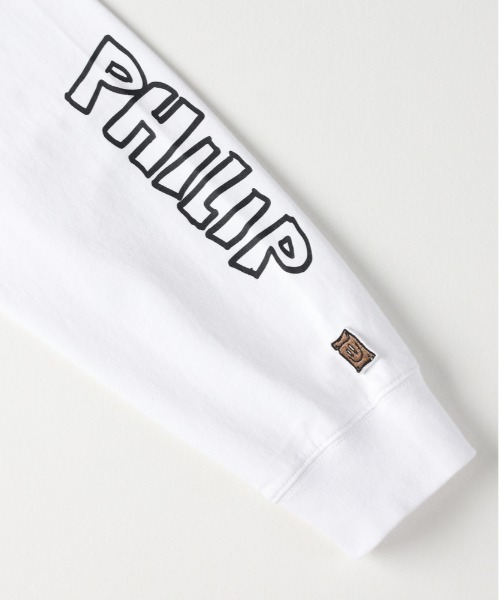 Right-on（ライトオン）の「【Philip Lumbang】リアルレイヤードロングスリーブTシャツ（アンサンブル・メンズ・ホワイト/ダークグレー/ブラック・M/L/XL）」の17枚目の写真