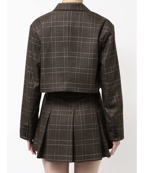 EMODA(エモダ)の「テーラードショートジャケット(テーラードジャケット・レディース・ブラック/グレー/ブラウン・FREE)」の18枚目の写真