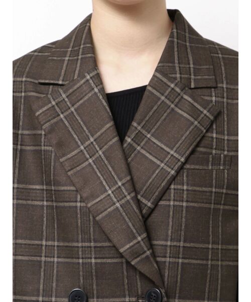 EMODA(エモダ)の「テーラードショートジャケット(テーラードジャケット・レディース・ブラック/グレー/ブラウン・FREE)」の19枚目の写真