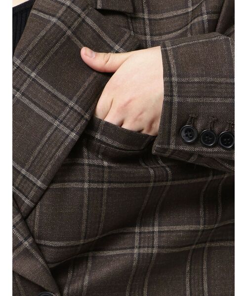 EMODA(エモダ)の「テーラードショートジャケット(テーラードジャケット・レディース・ブラック/グレー/ブラウン・FREE)」の21枚目の写真