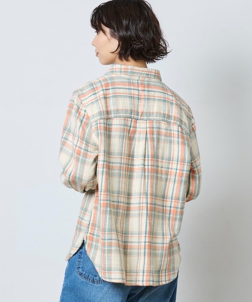 L.L.Bean（エルエルビーン）の「1912 フィールド・フランネル・シャツ 米国フィット・プチ（シャツ/ブラウス・レディース・ブラウン系その他/ベージュ系その他/パープル系その他/ブルー系その他・SMALL/MEDIUM/LARGE）」の8枚目の写真