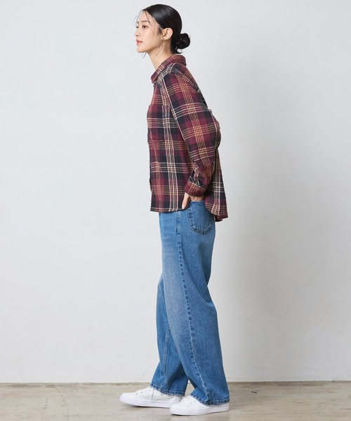 L.L.Bean（エルエルビーン）の「1912 フィールド・フランネル・シャツ 米国フィット・プチ（シャツ/ブラウス・レディース・ブラウン系その他/ベージュ系その他/パープル系その他/ブルー系その他・SMALL/MEDIUM/LARGE）」の14枚目の写真