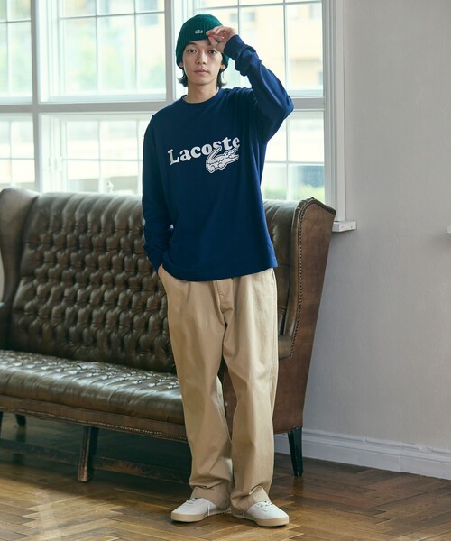 LACOSTE（ラコステ）の「メンズ AURA 225 3 SMA（スニーカー・メンズ・ブラック/オフホワイト・28.5cm/25.5cm/25.0cm/26.5cm/26.0cm/28.0cm/27.0cm）」の11枚目の写真