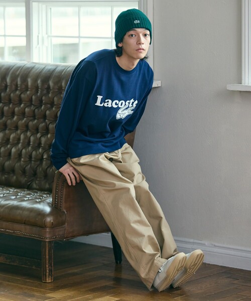 LACOSTE（ラコステ）の「メンズ AURA 225 3 SMA（スニーカー・メンズ・ブラック/オフホワイト・28.5cm/25.5cm/25.0cm/26.5cm/26.0cm/28.0cm/27.0cm）」の14枚目の写真