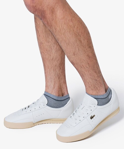 LACOSTE（ラコステ）の「メンズ AURA 225 3 SMA（スニーカー・メンズ・ブラック/オフホワイト・28.5cm/25.5cm/25.0cm/26.5cm/26.0cm/28.0cm/27.0cm）」の6枚目の写真