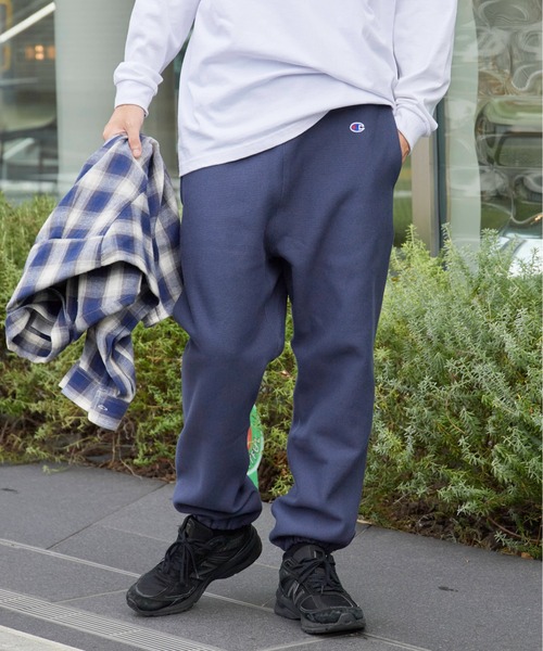 Champion(チャンピオン)の「Champion/チャンピオン RW LONG PANTS リバースウィーブ(R) スウェットパンツ 2026秋冬 秋服(スウェットパンツ・メンズ・ダークネイビー/グレー/ブラック・XL/L/M)」の3枚目の写真