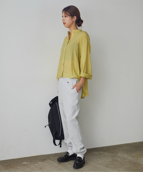 Champion(チャンピオン)の「Champion/チャンピオン RW LONG PANTS リバースウィーブ(R) スウェットパンツ 2026秋冬 秋服(スウェットパンツ・メンズ・ダークネイビー/グレー/ブラック・XL/L/M)」の22枚目の写真