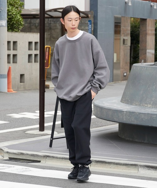 Champion(チャンピオン)の「Champion/チャンピオン RW LONG PANTS リバースウィーブ(R) スウェットパンツ 2026秋冬 秋服(スウェットパンツ・メンズ・ダークネイビー/グレー/ブラック・XL/L/M)」の12枚目の写真