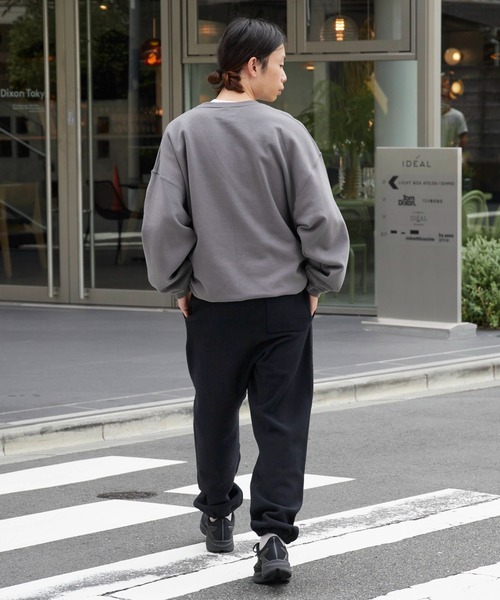 Champion(チャンピオン)の「Champion/チャンピオン RW LONG PANTS リバースウィーブ(R) スウェットパンツ 2026秋冬 秋服(スウェットパンツ・メンズ・ダークネイビー/グレー/ブラック・XL/L/M)」の16枚目の写真