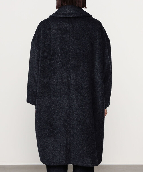 GALLEGO DESPORTES(ギャレゴデスポート)の「GALLEGO DESPORTES | ラウンドカラー ウールコート SOLID WOMEN(その他アウター・レディース・ネイビー・S)」の12枚目の写真