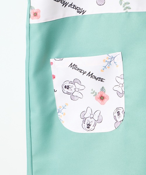 Disney(ディズニー)の「【 Disney / ディズニー 】 ミッキーマウス ミニーマウス エプロン GNI(エプロン・レディース・ネイビー/グリーン・FREE)」の5枚目の写真