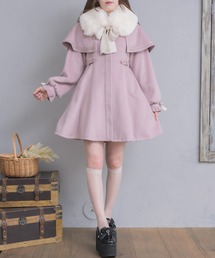 フランコフェラーロ❤️ピンクベージュウールコート美品☆ フランコフェラーロ❤️ピンクベージュウールコート美品☆ 2025