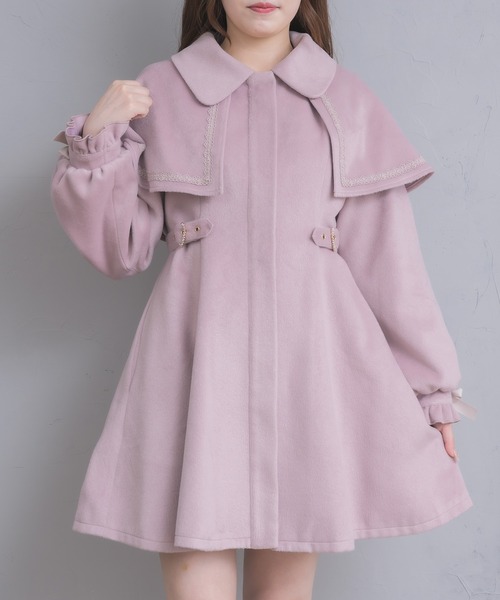 セール】マルチWAYケープファーカラーコート（その他アウター