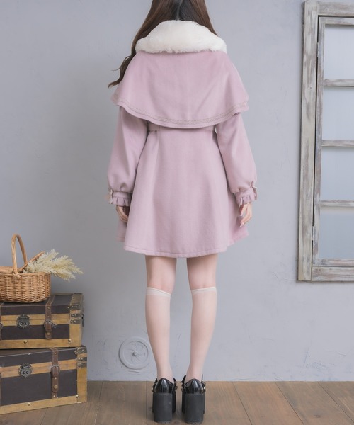 セール】マルチWAYケープファーカラーコート（その他アウター