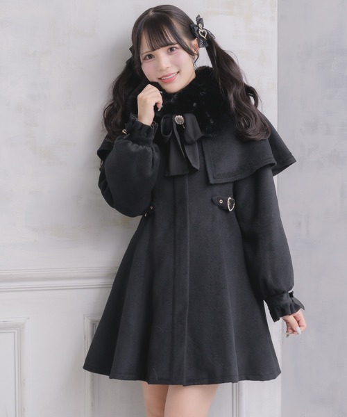 セール】マルチWAYケープファーカラーコート（その他アウター