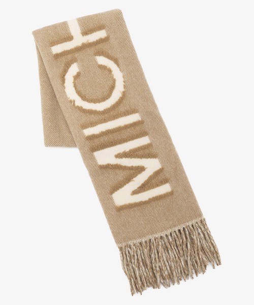 MICHAEL MICHAEL KORS ソリッドロゴティー エンバイアマフラー MICHAEL MICHAEL KORS ソリッドロゴティー エンバイアマフラー