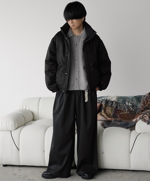 WYM LIDNM（ウィム バイ リドム）の「MOHAIR BLEND KNIT SHIRT