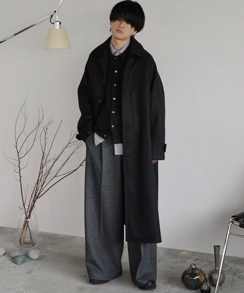 MOHAIR BLEND KNIT SHIRT CARDIGAN（ニット/セーター）｜WYM LIDNM