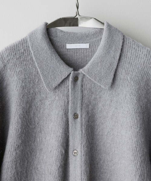 WYM LIDNM（ウィム バイ リドム）の「MOHAIR BLEND KNIT SHIRT