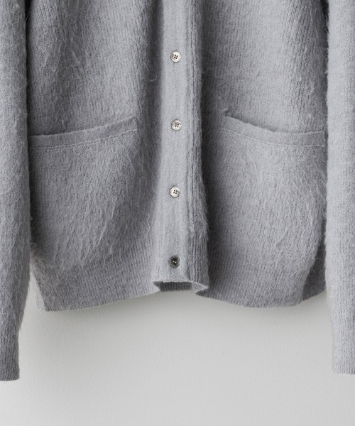 WYM LIDNM（ウィム バイ リドム）の「MOHAIR BLEND KNIT SHIRT
