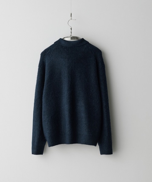 MOHAIR BLEND KNIT SHIRT CARDIGAN（ニット/セーター）｜WYM LIDNM