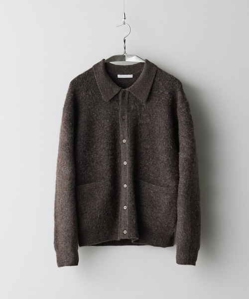 MOHAIR BLEND KNIT SHIRT CARDIGAN（ニット/セーター）｜WYM LIDNM