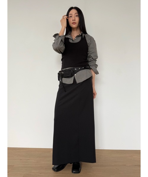 Didot.showroom（ディドット ショールーム）の「ホルターUネックトップ（Tシャツ/カットソー・レディース・グレー/アイボリー/ブラック・FREE）」の10枚目の写真