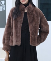 ブルゾン（ブラウン/茶色系・フェイクファー）ファッション通販 - ZOZOTOWN