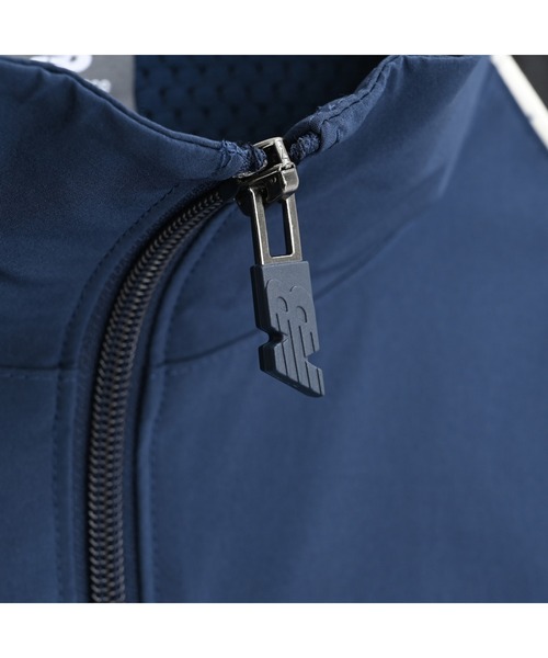 NEW BALANCE（ニューバランス）の「ニューバランス New Balance ウーブントラックジャケット _裏トリコット起毛（ジャージ・メンズ・ネイビー/ブラウン/ブラック・S/M/L/LL/3L）」の13枚目の写真