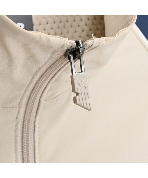 NEW BALANCE（ニューバランス）の「ニューバランス New Balance ウーブントラックジャケット _裏トリコット起毛（ジャージ・メンズ・ネイビー/ブラウン/ブラック・S/M/L/LL/3L）」の8枚目の写真