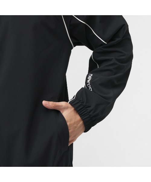 NEW BALANCE（ニューバランス）の「ニューバランス New Balance ウーブントラックジャケット _裏トリコット起毛（ジャージ・メンズ・ネイビー/ブラウン/ブラック・S/M/L/LL/3L）」の18枚目の写真