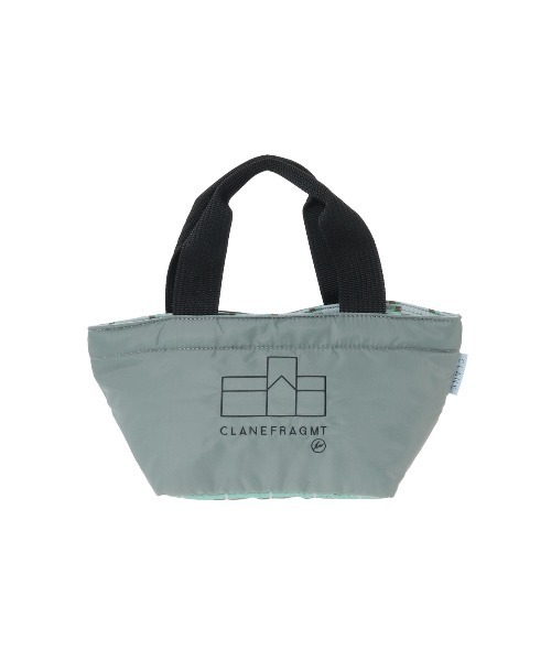 CLANE（クラネ）の「CLANE x FRGMT SMALL BAG（トートバッグ・レディース・カーキ/ブラック・S）」の2枚目の写真